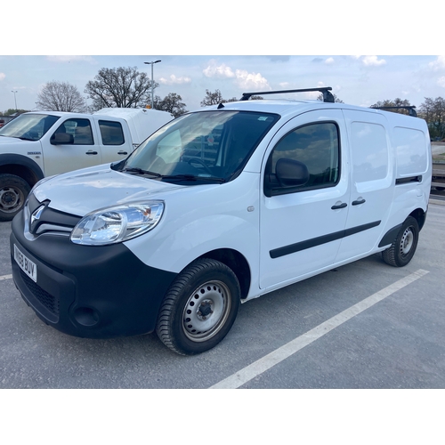 773 - Renault Kangoo Maxi van. 2018. 1461cc. Reg VK68 BUV. 23k Miles. Crew Cab. MOT till 28/10/2021. V5 an... 