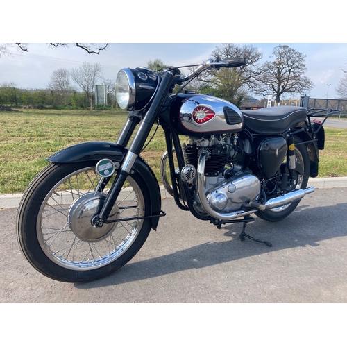 724 - BSA A10 Goldflash motorcycle. 1960. 650cc. This bike has had a major professioinal rebuild in 2015 c... 