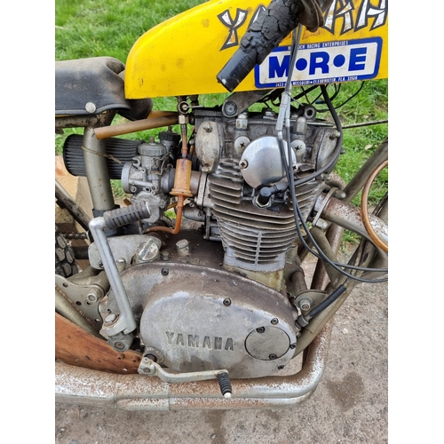 719B - Yamaha Trackmaster Shel Thuet motorcycle project. 750cc. This bike is believed to have been raced in... 