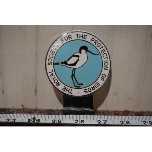 582 - The Royal Society For The Protection Of Birds car badge