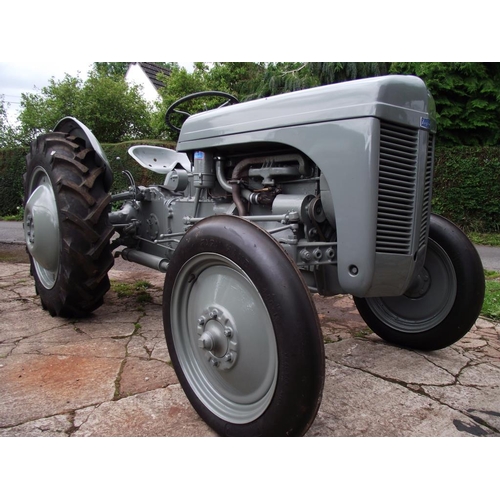 111 - Ferguson TE20 tractor, Continental, engine rebuilt. Show condition