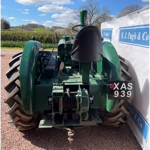 84 - Field Marshall Series 2 Mark 11 tractor. Factory restoration by R.H Crawford, high top gear, full el... 