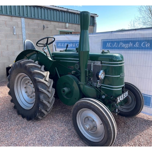 84 - Field Marshall Series 2 Mark 11 tractor. Factory restoration by R.H Crawford, high top gear, full el... 