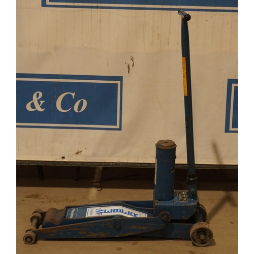 311 - Weber 4ton hydraulic forklift jack