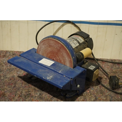 319 - Record DMG 250 disc sander