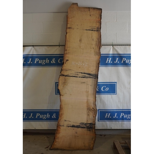 89 - Oak 111x24x2 -1 +VAT