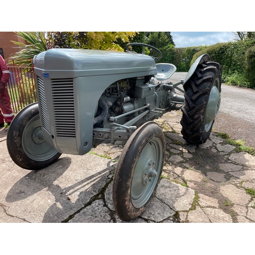 111 - Ferguson TE20 tractor, Continental, engine rebuilt. Show condition