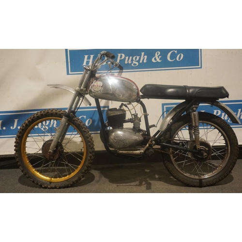bsa bantam trials forks