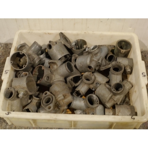 134 - Box of AMAL Monobloc carburettor parts