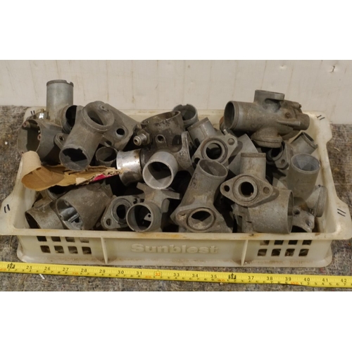 140 - Box of assorted AMAL carburettor parts