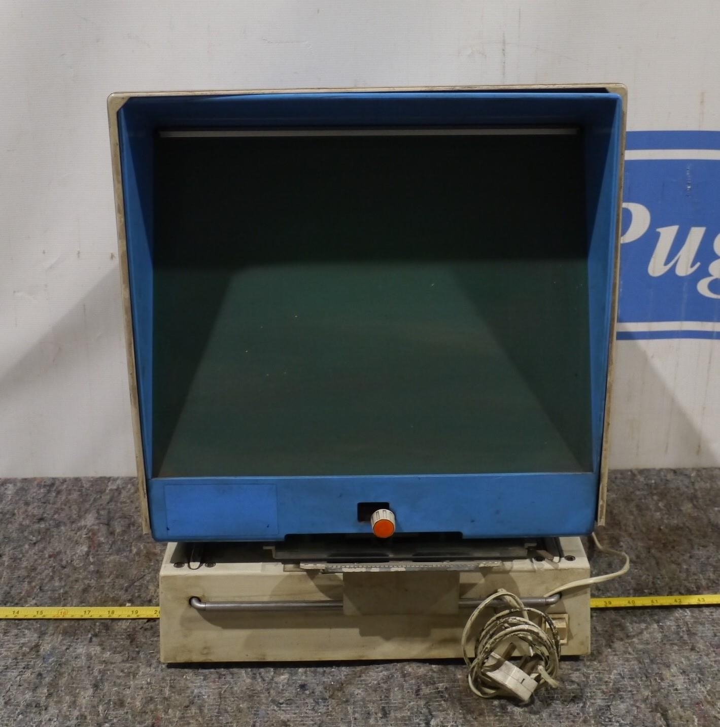 Old microfiche machine