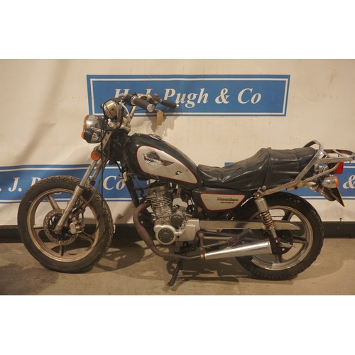 867 - Huoniao HN125-8 motorcycle project. Reg. HX61 CDN. Keys, No V5