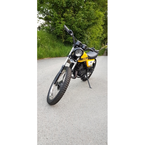 984 - Suzuki TS125 motorcycle.1978. This bike has recently been restored. No docs