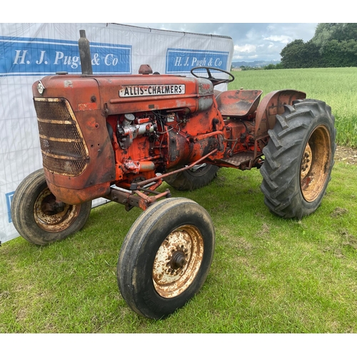 134 - Alice Chalmer ED40 tractor, quite original, runs and drives, sn 2521, supplied by Phillips Ross. Wig... 