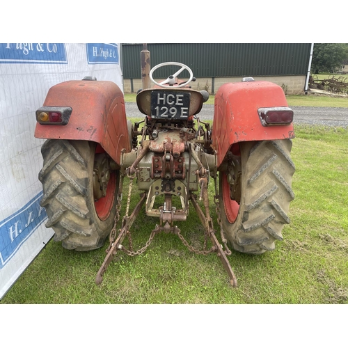 140 - Zetor 3011 Diesel tractor 1967, runs and drives, very original, showing only 1300 hours, reg no HCE1... 