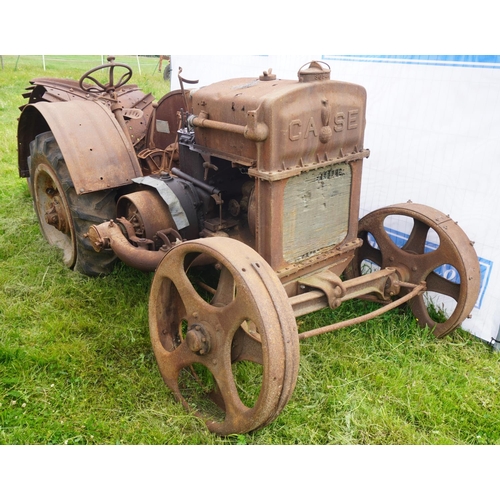 114 - Case Crossmotor tractor. Part dismantled