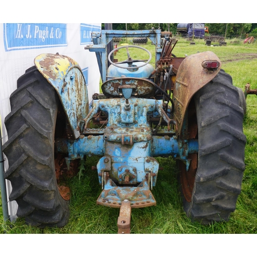 120 - Fordson Major tractor with Ford 6 cylinder diesel engine