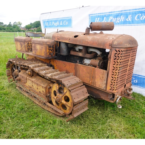 164 - Cletrac crawler tractor