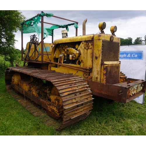 172 - International BTD20-201 crawler tractor, wide track, hydraulics