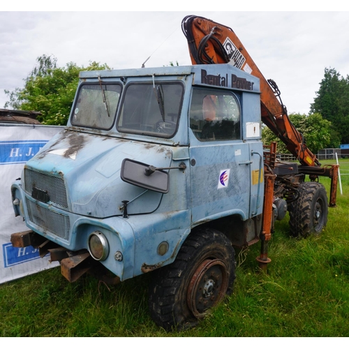 179 - Fiat Unic with hiab crane