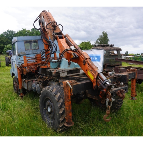 179 - Fiat Unic with hiab crane