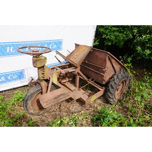 241 - Three wheeled dumper, no engine