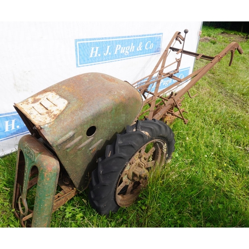 243 - British Anzani iron horse plough