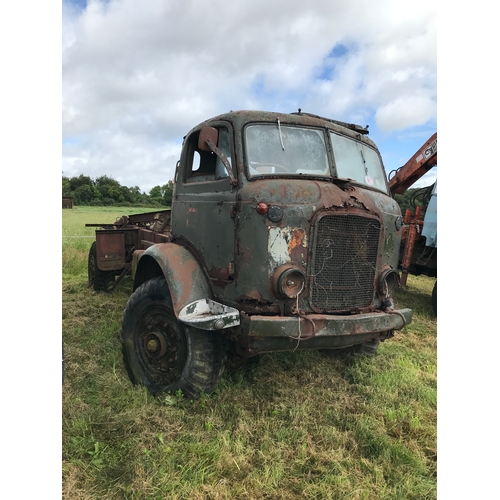 181 - Fordson Thames 4WD chassis cab timber carriage