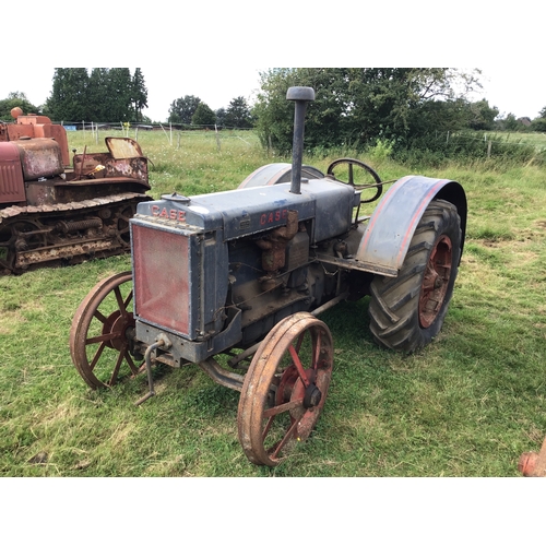 149C - Case C tractor. Early restoration