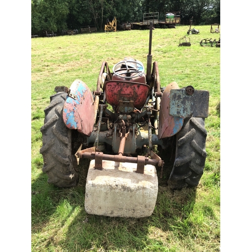 149 - Massey-Harris-Ferguson FE35 tractor. With front end loader. Sn SDM 53187