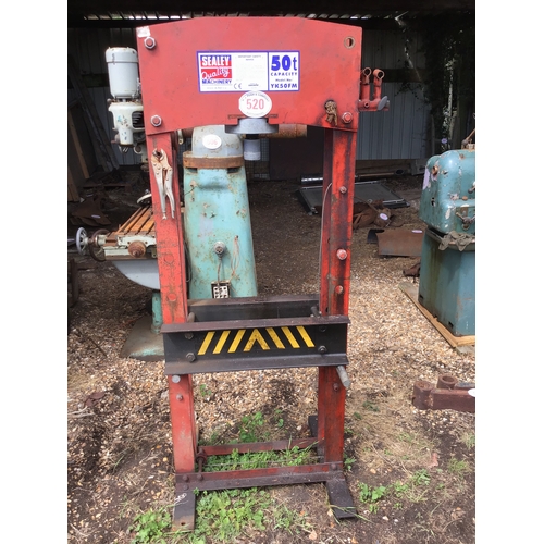 520 - Sealey 50ton press