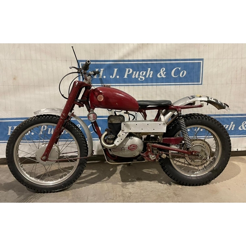 James Commando trials bike. 1956. 197cc. Engine no. 357B68070. Believed ...