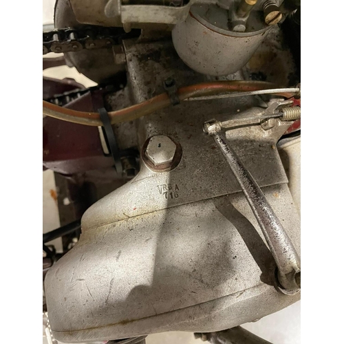 James Commando trials bike. 1956. 197cc. Engine no. 357B68070. Believed ...