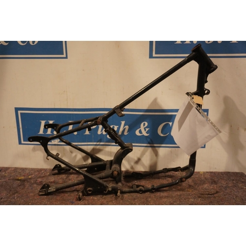 Matchless 350 frame. 1955. Reg WAS691. V5 copy