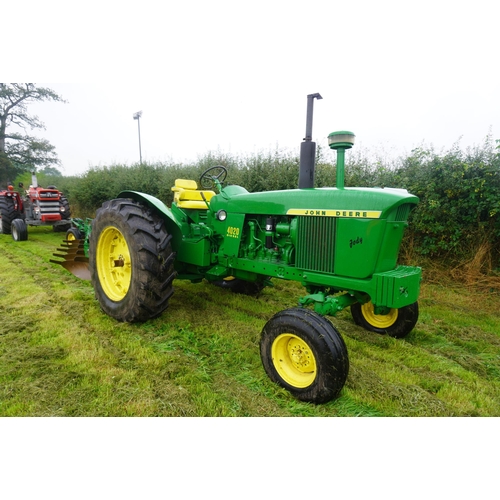 103 - John Deere 4020 tractor. All working, synchro gearbox. Reconditioned engine, new hydraulic pump and ... 