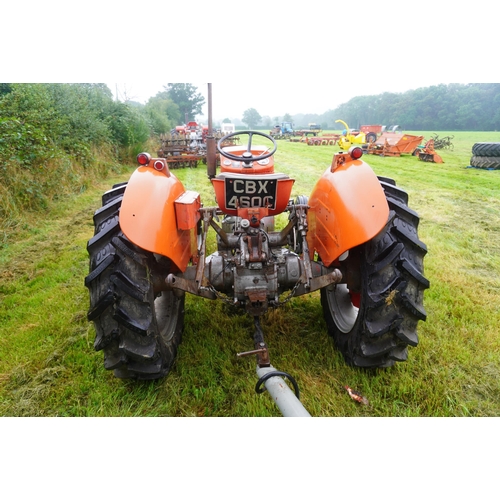 94 - Massey Ferguson 130 tractor, very good tyres, used hay making. SN.372188