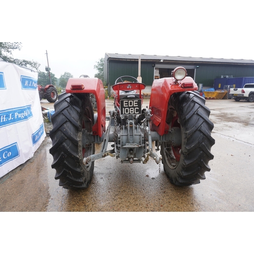 97 - Massey Ferguson 175 Multi Power tractor. Good order, working on the farm, pick up hitch, PAVT wheels... 