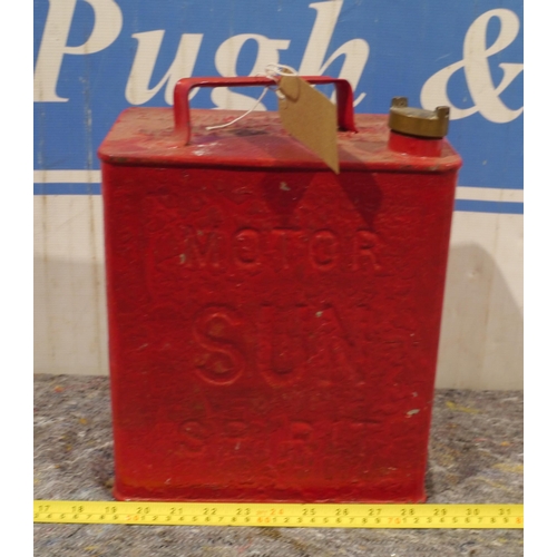 81 - 2 gallon fuel can - Sun motor spirit