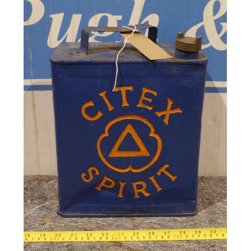 86 - 2 gallon fuel can - Citex spirit