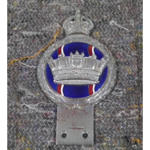 309 - Car badge - JR Gaunt navy