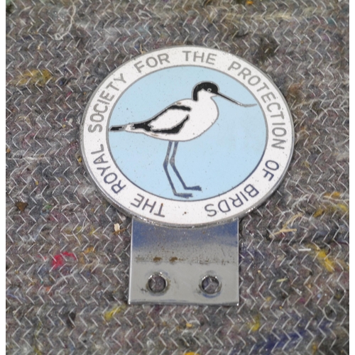 313B - Car badge - Royal society for the protection of birds