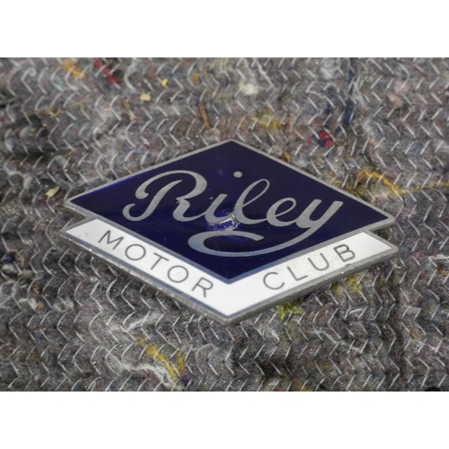 316 - Car badge - Riley motor club