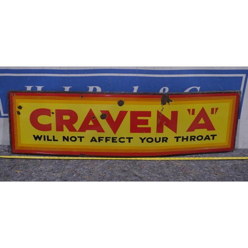 330 - Enamel sign - Craven 'A' 48.5 x 13.5