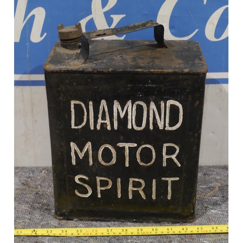 377 - 2 gallon fuel can - Diamond Motor spirit