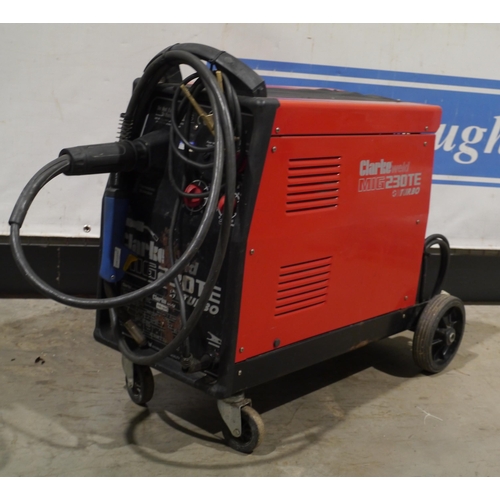 470 - Clarke MIG 230 TE turbo single phase MIG welder