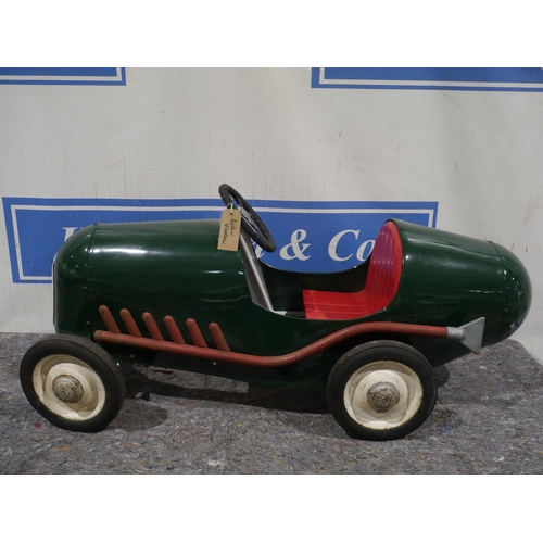 266A - 1930s pedal racing car based on Indianapolis Miller car