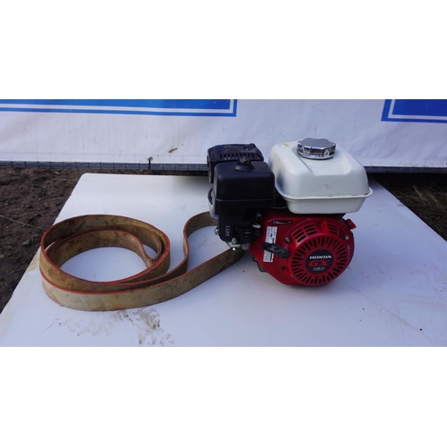 2 - Belt driven Honda pulley engine GWO