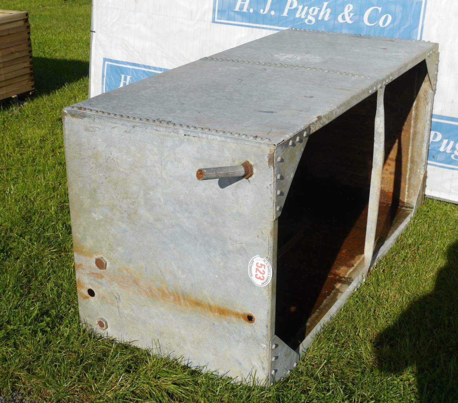 Riveted water tank