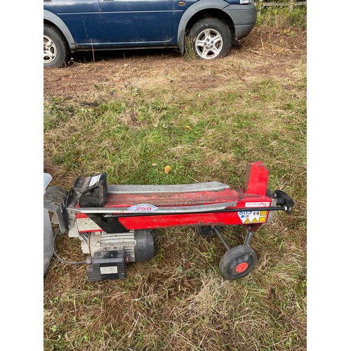 259 - Electric log splitter (GWO)