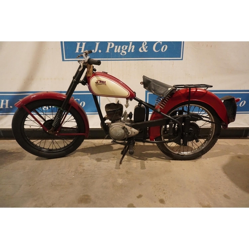 602 - BSA Bantam motorcycle. 1962. V5 states it is a 125cc but its fitted with a BD3R 150 engine. Needs fi... 